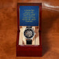 Father from Daughter Men's Mechanical Watch with LED Gift Box-[Heartfelt Family Gift]