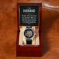 Husband In Your Arms Openwork Watch-[Heartfelt Family Gift]