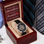 Coworkers and Friends Men's Mechanical Watch with LED Gift Box-[Heartfelt Family Gift]