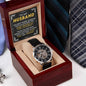 To My Husband Openwork Watch Gift