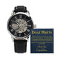 Personalized Work Commitment Men's Mechanical Watch with LED Gift Box-[Heartfelt Family Gift]