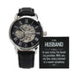 Husband In Your Arms Openwork Watch-[Heartfelt Family Gift]