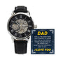 To My Dad Openwork Watch Gift