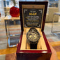 To My Man Openwork Watch Gift for Husband