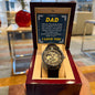 To My Dad Openwork Watch Gift