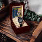 To My Love Openwork Watch Gift for Husband
