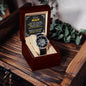 To My Man Openwork Watch Gift for Husband