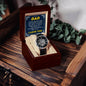 To My Dad Openwork Watch Gift