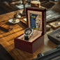 To My Dad Openwork Watch Gift for Father