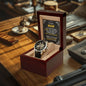 To My Man Openwork Watch Gift for Husband