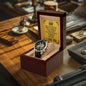 To My Dad Openwork Watch Gift