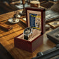 To My Love Openwork Watch Gift for Husband