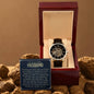 To My Husband Openwork Watch-[Heartfelt Family Gift]