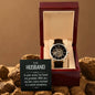 Husband In Your Arms Openwork Watch-[Heartfelt Family Gift]