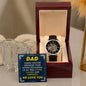 Dad Openwork Watch Gift for Father