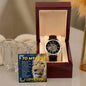 To My Love Openwork Watch Gift for Husband