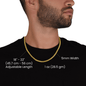 Dad Cuban Link Chain Necklace Gift from Daughter
