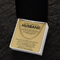 To My Husband Cuban Link Chain Gift