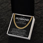 To My Husband Cuban Link Chain Gift