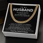 Husband Cuban Chain Necklace Gift