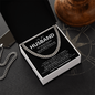 Husband Cuban Chain Necklace Gift