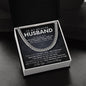 To My Husband Cuban Link Chain Gift