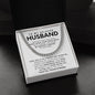 To My Husband Cuban Link Chain Gift