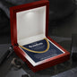 Grandson Cuban Link Chain Necklace from Grandma