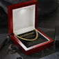 To My Husband Cuban Link Chain Gift