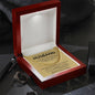 To My Husband Cuban Link Chain Gift