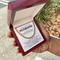 To My Husband Cuban Link Chain Gift