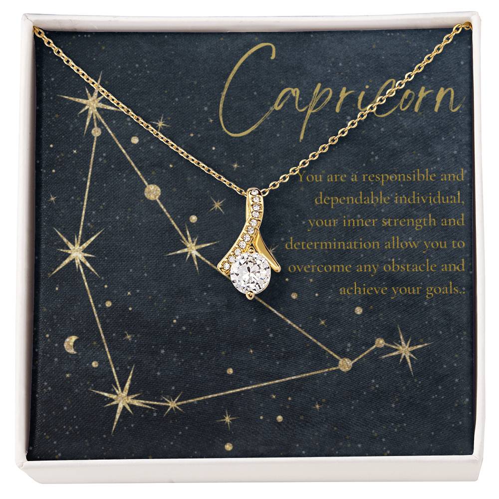 Capricorn Alluring Beauty Necklace-[Heartfelt Family Gift]