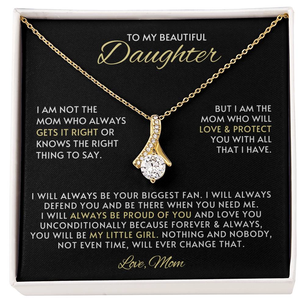 Daughter Alluring Beauty Necklace Gift from Mom