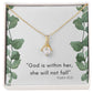 God Is Within Her Alluring Beauty Necklace-[Heartfelt Family Gift]