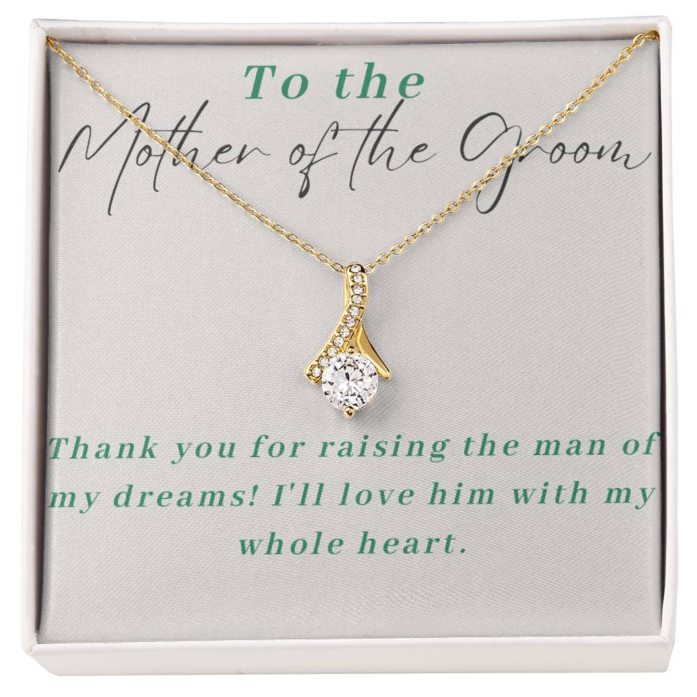 Mother of The Groom Alluring Beauty Necklace-[Heartfelt Family Gift]