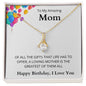 Mom Birthday Alluring Beauty Necklace-[Heartfelt Family Gift]