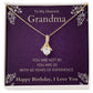 Grandma 80th Birthday Alluring Beauty Necklace-[Heartfelt Family Gift]