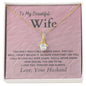Stunning Wifes Beauty Necklace - Perfect Gift for Your Alluring Partner-[Heartfelt Family Gift]