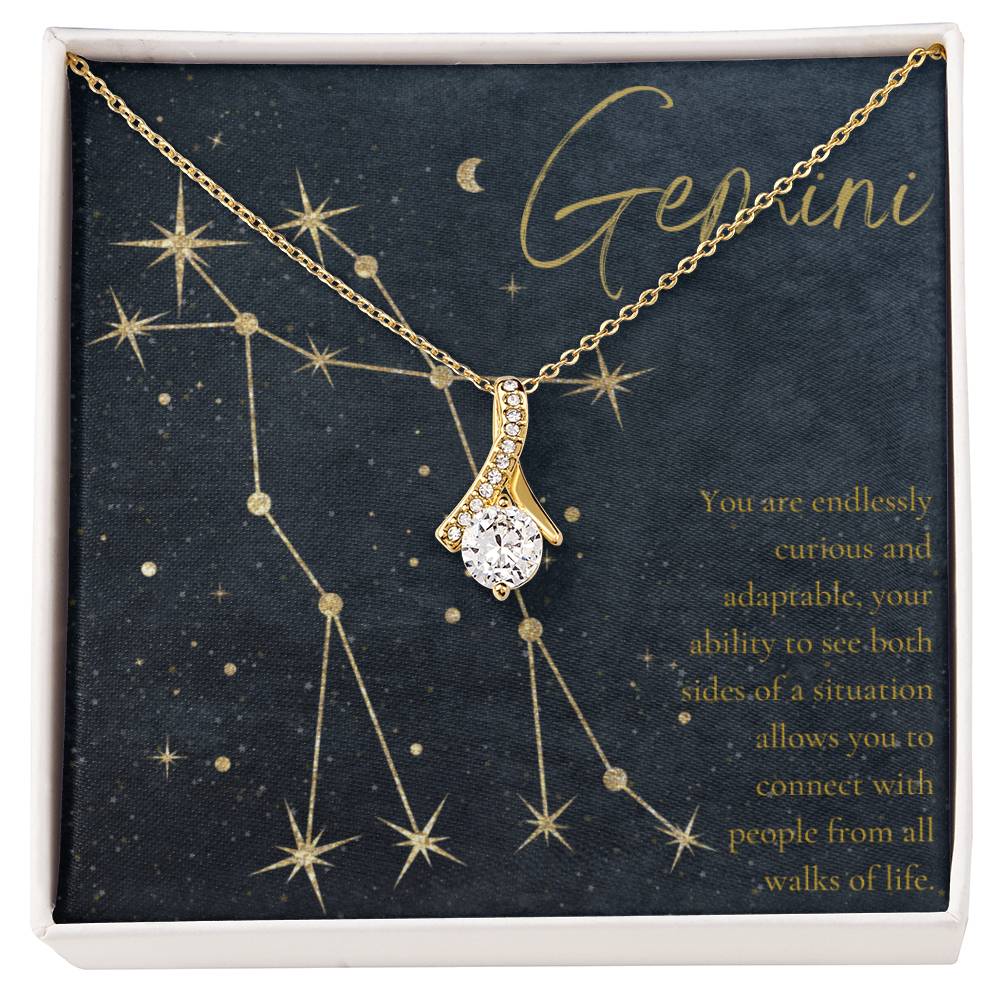 Gemini Alluring Beauty Necklace-[Heartfelt Family Gift]