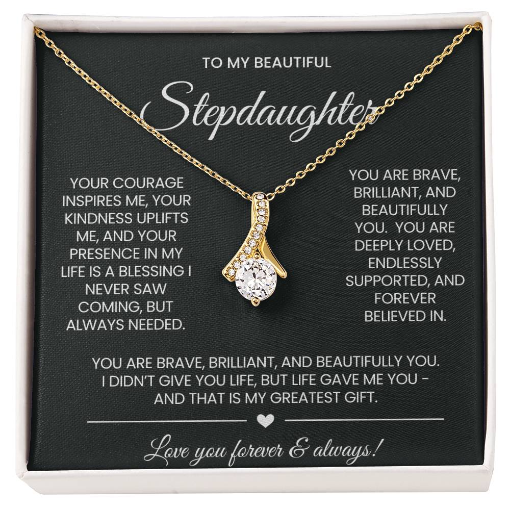 Stepddaughter Alluring Beauty Necklace Gift