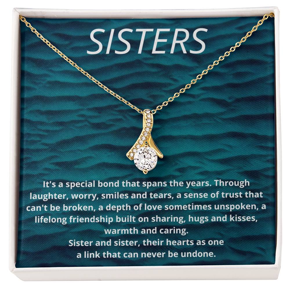 Sister Alluring Beauty Necklace-[Heartfelt Family Gift]