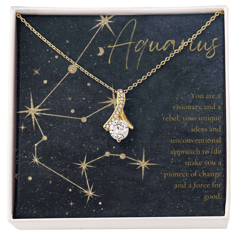 Aquarius Alluring Beauty Necklace-[Heartfelt Family Gift]
