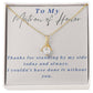 Matron of Honor Alluring Beauty Necklace-[Heartfelt Family Gift]