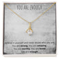 Stunning Alluring Beauty Necklace - You Are Enough-[Heartfelt Family Gift]