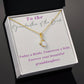 Grandmother of The Bride Alluring Beauty Necklace-[Heartfelt Family Gift]