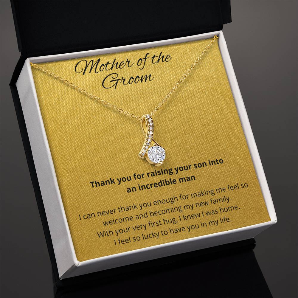 Mother of the Groom Alluring Beauty Necklace-[Heartfelt Family Gift]