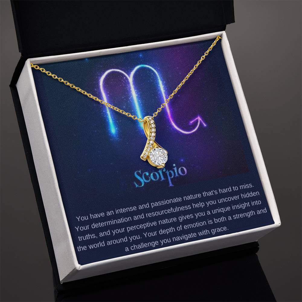 Scorpio Alluring Beauty Necklace-[Heartfelt Family Gift]