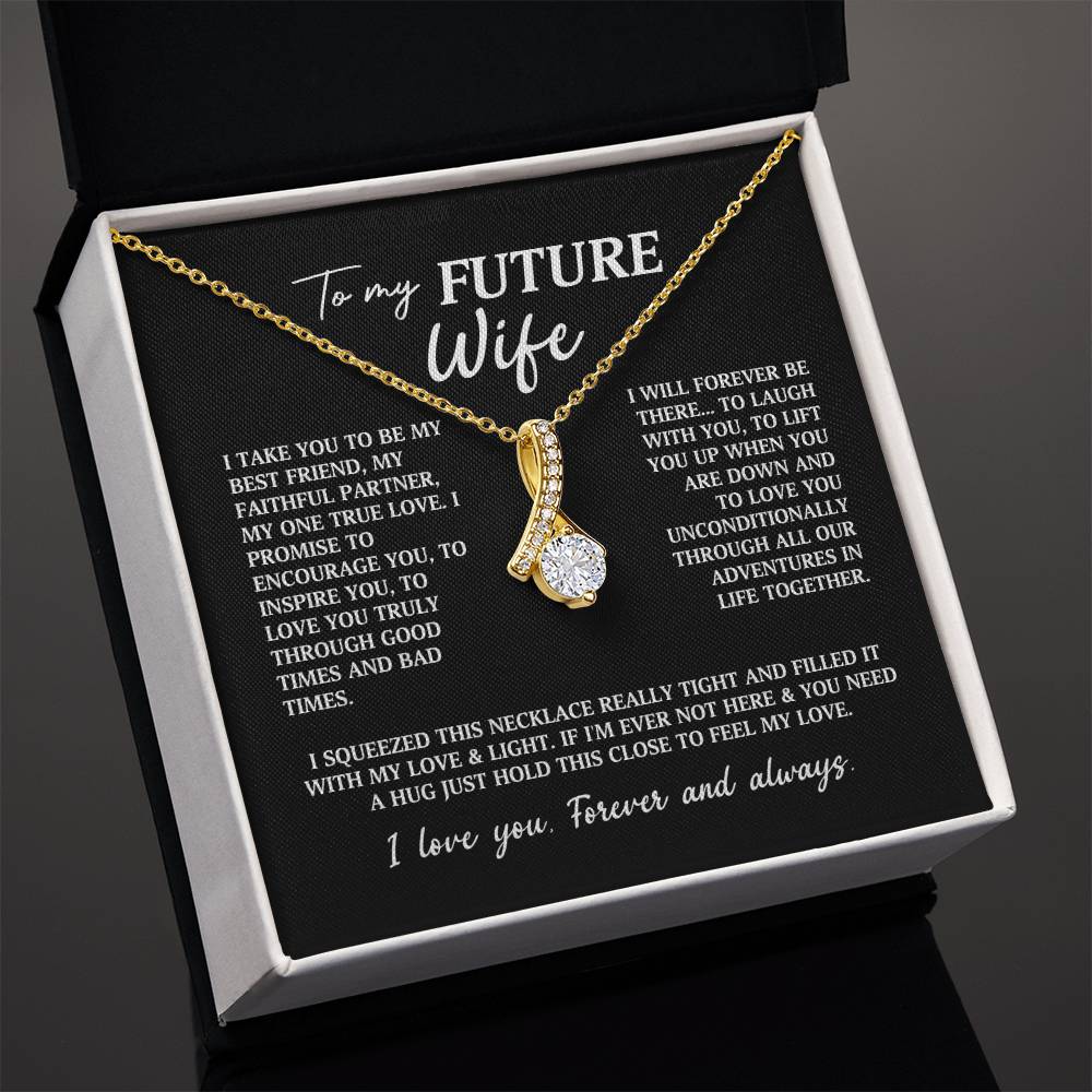 To My Future Wife Alluring Beauty Necklace