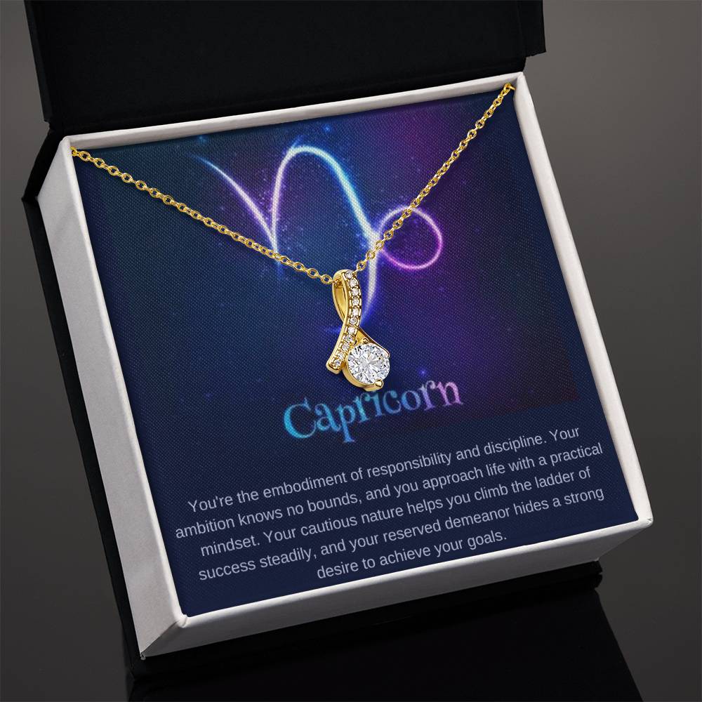 Capricorn Alluring Beauty Necklace-[Heartfelt Family Gift]