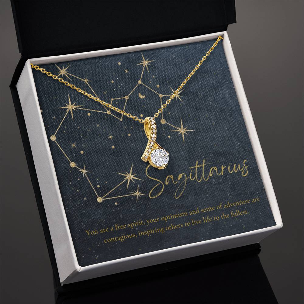 Sagittarius Alluring Beauty Necklace-[Heartfelt Family Gift]